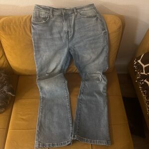 Boot Cut Blue Denim Jeans